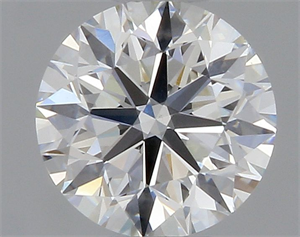 Picture of Natural Diamond 0.40 Carats, Round with Very Good Cut, H Color, SI2 Clarity and Certified by GIA