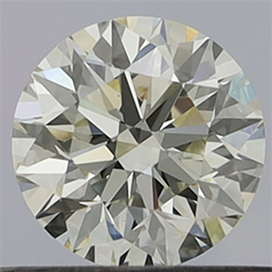 Picture of Natural Diamond 0.50 Carats, Round with Excellent Cut, J Color, VS2 Clarity and Certified by GIA