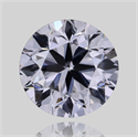 Natural Diamond 0.40 Carats, Round with Very Good Cut, F Color, SI2 Clarity and Certified by GIA