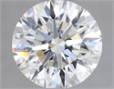 Natural Diamond 0.45 Carats, Round with Excellent Cut, G Color, SI1 Clarity and Certified by GIA