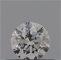 Natural Diamond 0.44 Carats, Round with Excellent Cut, J Color, VVS1 Clarity and Certified by GIA