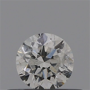 Picture of Natural Diamond 0.44 Carats, Round with Excellent Cut, J Color, VVS1 Clarity and Certified by GIA