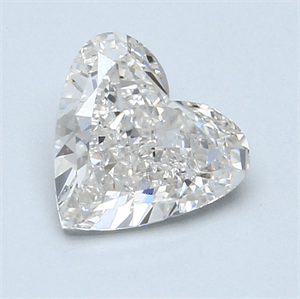 Picture of 1.40 Carats, Heart Diamond with  Cut, F Color, VS2 Clarity and Certified by EGL