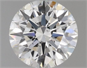 Natural Diamond 0.45 Carats, Round with Excellent Cut, I Color, SI1 Clarity and Certified by GIA