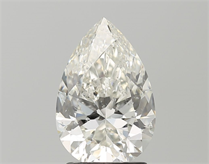 Picture of Natural Diamond 2.01 Carats, Pear with  Cut, J Color, SI2 Clarity and Certified by GIA