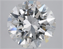 Natural Diamond 3.01 Carats, Round with Very Good Cut, E Color, VVS2 Clarity and Certified by GIA