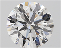 Natural Diamond 1.43 Carats, Round with Excellent Cut, E Color, IF Clarity and Certified by GIA