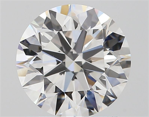 Picture of Natural Diamond 1.43 Carats, Round with Excellent Cut, E Color, IF Clarity and Certified by GIA