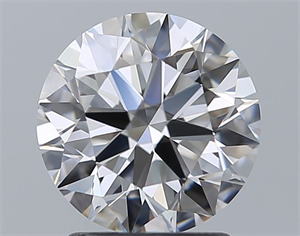 Picture of Natural Diamond 1.90 Carats, Round with Excellent Cut, D Color, VVS1 Clarity and Certified by GIA