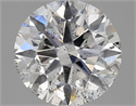 Natural Diamond 2.00 Carats, Round with Very Good Cut, H Color, I1 Clarity and Certified by GIA