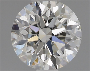 Picture of Natural Diamond 0.40 Carats, Round with Excellent Cut, I Color, VS2 Clarity and Certified by GIA