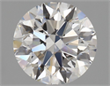 Natural Diamond 1.80 Carats, Round with Excellent Cut, H Color, VVS1 Clarity and Certified by GIA