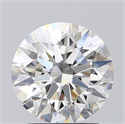 Natural Diamond 1.80 Carats, Round with Excellent Cut, H Color, VS2 Clarity and Certified by GIA