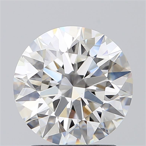 Picture of Natural Diamond 1.80 Carats, Round with Excellent Cut, H Color, VS2 Clarity and Certified by GIA