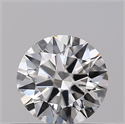 Natural Diamond 0.42 Carats, Round with Excellent Cut, G Color, SI1 Clarity and Certified by GIA