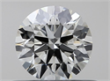 Natural Diamond 0.42 Carats, Round with Excellent Cut, K Color, VVS1 Clarity and Certified by GIA