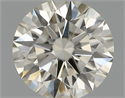 Natural Diamond 0.57 Carats, Round with Excellent Cut, I Color, VS2 Clarity and Certified by IGI