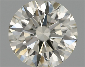 Picture of Natural Diamond 0.57 Carats, Round with Excellent Cut, I Color, VS2 Clarity and Certified by IGI