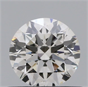 Natural Diamond 0.50 Carats, Round with Excellent Cut, J Color, VS1 Clarity and Certified by GIA