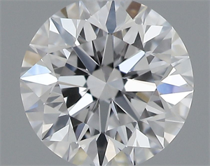 Picture of Natural Diamond 0.41 Carats, Round with Excellent Cut, D Color, VVS1 Clarity and Certified by GIA