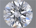 Natural Diamond 0.40 Carats, Round with Excellent Cut, F Color, SI2 Clarity and Certified by GIA