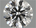 Natural Diamond 0.40 Carats, Round with Very Good Cut, G Color, SI1 Clarity and Certified by IGI