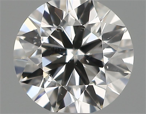 Picture of Natural Diamond 0.40 Carats, Round with Very Good Cut, G Color, SI1 Clarity and Certified by IGI