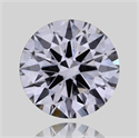 Natural Diamond 0.45 Carats, Round with Excellent Cut, H Color, SI1 Clarity and Certified by GIA