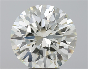 Picture of Natural Diamond 5.01 Carats, Round with Excellent Cut, J Color, VS1 Clarity and Certified by IGI