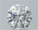 Natural Diamond 2.01 Carats, Round with Excellent Cut, I Color, VVS2 Clarity and Certified by GIA