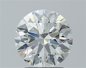 Picture of Natural Diamond 2.01 Carats, Round with Excellent Cut, I Color, VVS2 Clarity and Certified by GIA