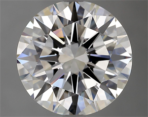 Picture of Natural Diamond 3.19 Carats, Round with Excellent Cut, F Color, IF Clarity and Certified by GIA