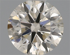 Picture of Natural Diamond 0.50 Carats, Round with Excellent Cut, K Color, SI1 Clarity and Certified by IGI