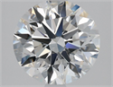 Natural Diamond 1.70 Carats, Round with Excellent Cut, E Color, VVS1 Clarity and Certified by GIA