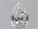 Natural Diamond 0.70 Carats, Pear with  Cut, E Color, SI1 Clarity and Certified by GIA