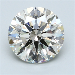 Picture of 4.02 Carats, Round Diamond with Excellent Cut, G Color, SI1 Clarity and Certified by EGL