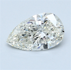 1.22 Carats, Pear Diamond with  Cut, F Color, SI1 Clarity and Certified by EGL