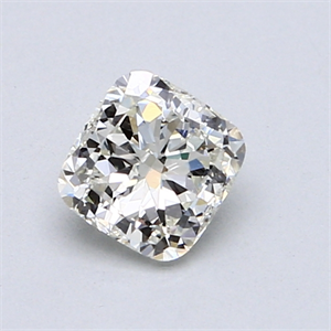 0.71 Carats, Cushion Diamond with  Cut, F Color, VS1 Clarity and Certified by EGL