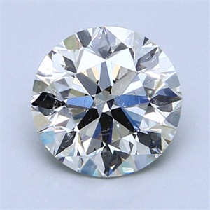 Picture of 1.70 Carats, Round Diamond with Excellent Cut, G Color, VS2 Clarity and Certified by EGL