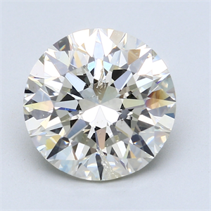 Picture of 5.14 Carats, Round Diamond with Excellent Cut, G Color, SI2 Clarity and Certified by EGL