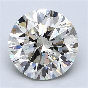 Picture of 2.34 Carats, Round Diamond with Excellent Cut, G Color, SI1 Clarity and Certified by EGL