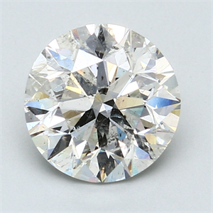 Picture of 3.01 Carats, Round Diamond with Excellent Cut, F Color, SI2 Clarity and Certified by EGL