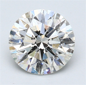 Picture of 2.01 Carats, Round Diamond with Excellent Cut, F Color, SI1 Clarity and Certified by EGL