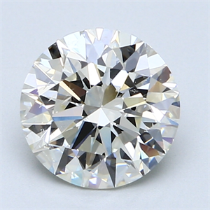 Picture of 2.00 Carats, Round Diamond with Excellent Cut, F Color, VS2 Clarity and Certified by EGL