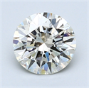 2.00 Carats, Round Diamond with Excellent Cut, G Color, VS2 Clarity and Certified by EGL