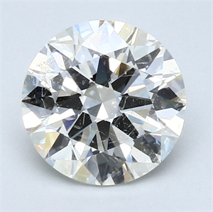 Picture of 2.00 Carats, Round Diamond with Excellent Cut, F Color, SI1 Clarity and Certified by EGL