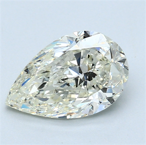 Picture of 1.82 Carats, Pear Diamond with  Cut, H Color, VS2 Clarity and Certified by EGL