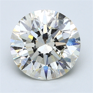 Picture of 4.01 Carats, Round Diamond with Excellent Cut, F Color, SI1 Clarity and Certified by EGL