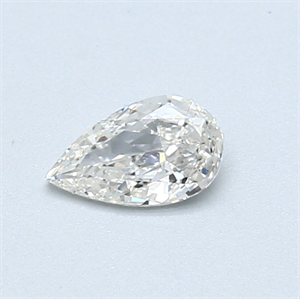 Picture of 0.31 Carats, Pear Diamond with  Cut, D Color, VS1 Clarity and Certified by EGL