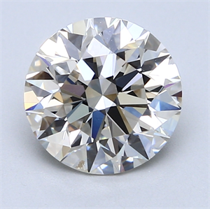 Picture of 2.51 Carats, Round Diamond with Excellent Cut, G Color, VS2 Clarity and Certified by EGL